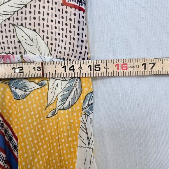 Rabbit Rabbit Rabbit Designs Dress Size 10 Yellow Asymmetrical Hem Boho‎ Fairy - Picture 5 of 13